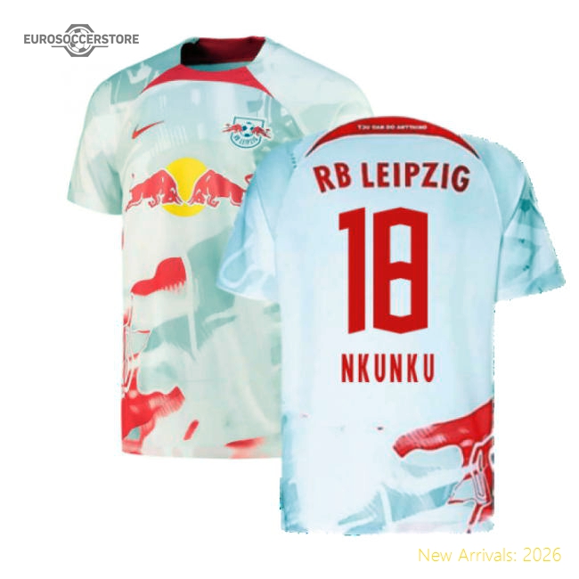 Authentic Football Club Home White) (nkunku Jersey Premium Fabric