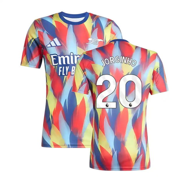 2025-2026 Arsenal Pre-Match Shirt (Victory Blue) (Jorginho 20) (Mat...