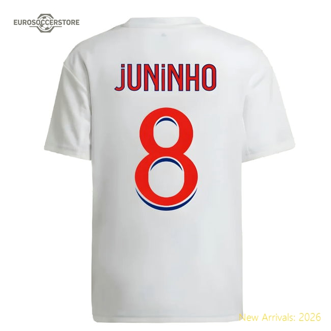 2022-2023 Olympique Lyon Home Shirt (Kids) (JUNINHO 8)