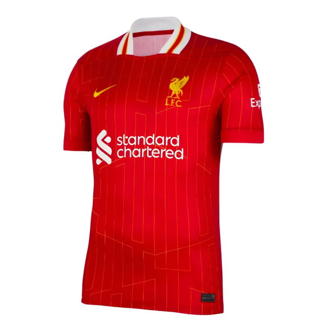 Authentic Replica Liverpool Home Supporter Shirt for Adults