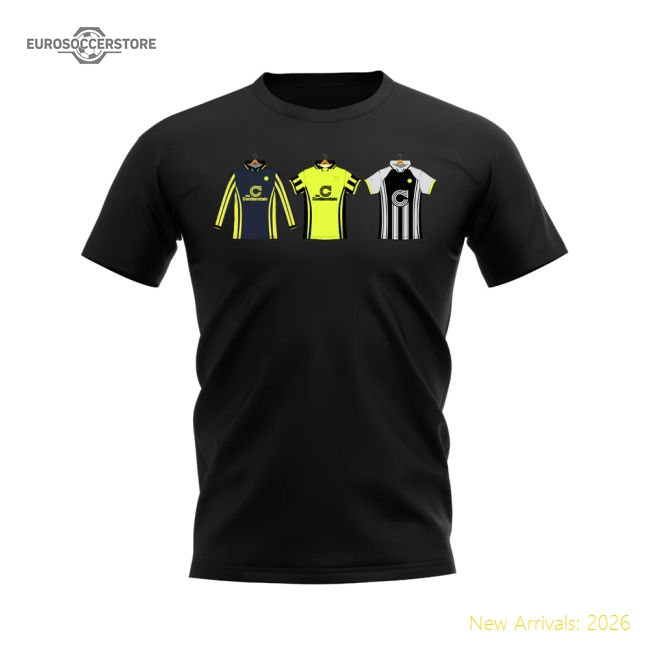 Dortmund 1996-1997 Retro Shirt T-shirt (black) (bellingham 22)