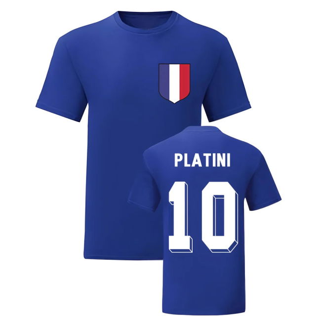 Authentic Michel Platini France Lightweight Kit Breathable
