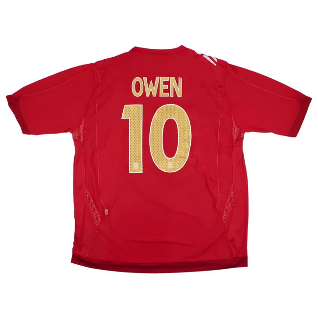 Official England 2006-08 Away Player Breathable Replica