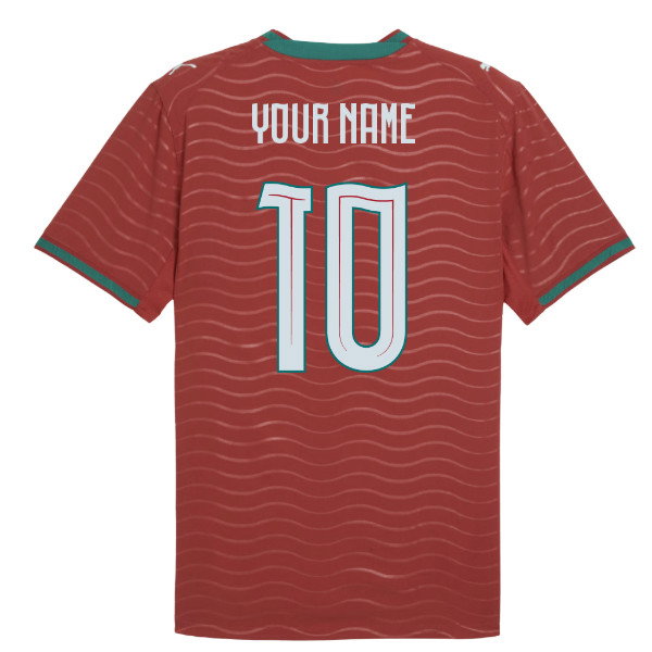 [DDJ] 2026-2027 Portugal Authentic Home Shirt (Your Name)