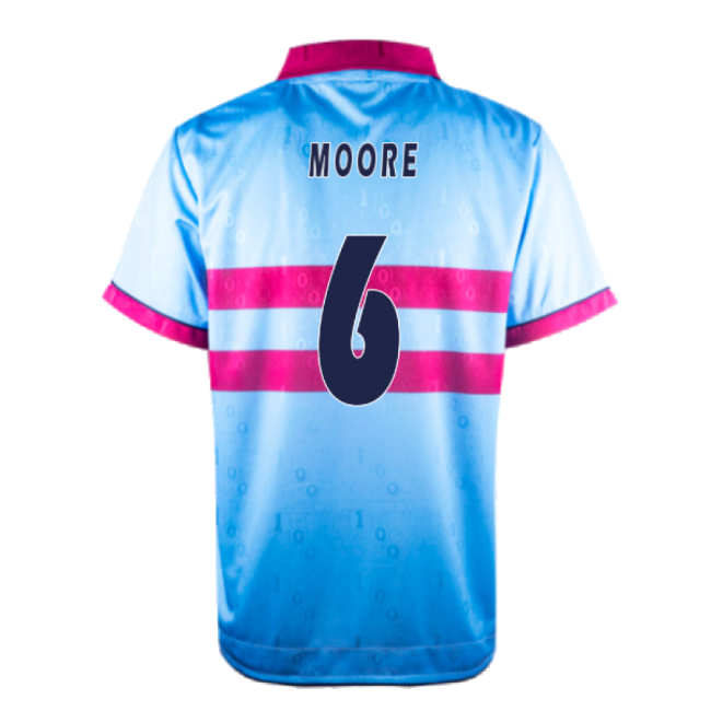 1995-1997 West Ham Pony Reissue Centenary Away Shirt (MOORE 6)