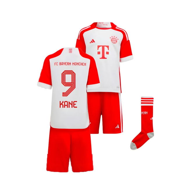 Replica Bayern Bayern Munich Home Mini Kit Kane #9 Elite Performan...