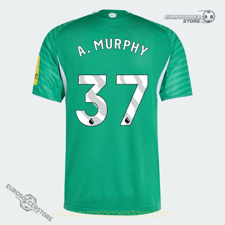 Newcastle United Away Jersey 25-26 (Player Version) - A. MURPHY 37