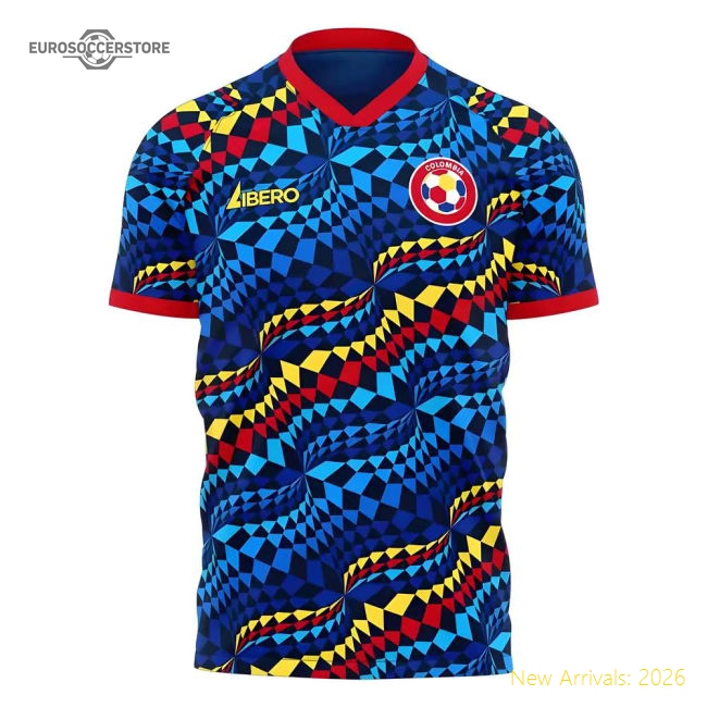 Colombia 2025 Away Jersey Shirt #2026 Football Fan Supporter Collection