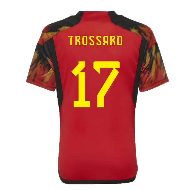 Belgium National Side Fan Jersey - Kids Version