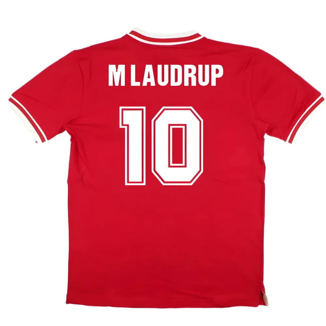 Original Replica Denmark Home Fan Jersey for Adults