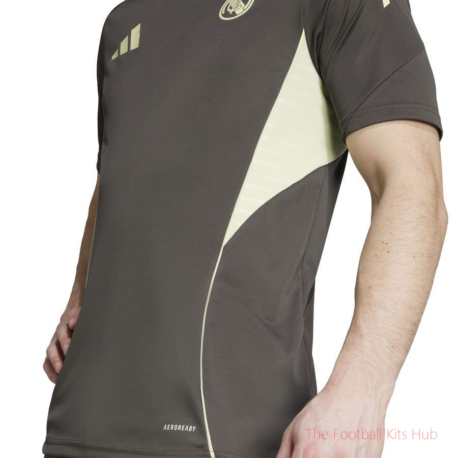 Real Madrid Training T-Shirt Tiro 25 - Utility Grey