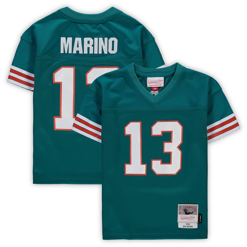 None Dan Marino MIA Dolphins Stylish Top-Grade Jersey Game Day Wear