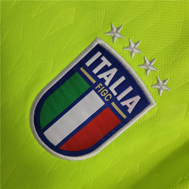 Genuine Genuine Breathable 2023 Italy Goalkeeper Jersey