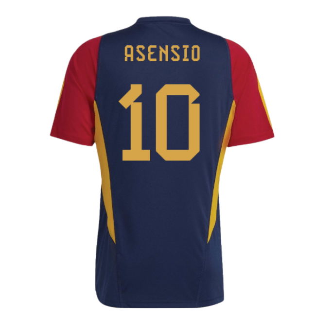 Asensio 10 Elite Style Spain Pro Appearance Training Player Jersey