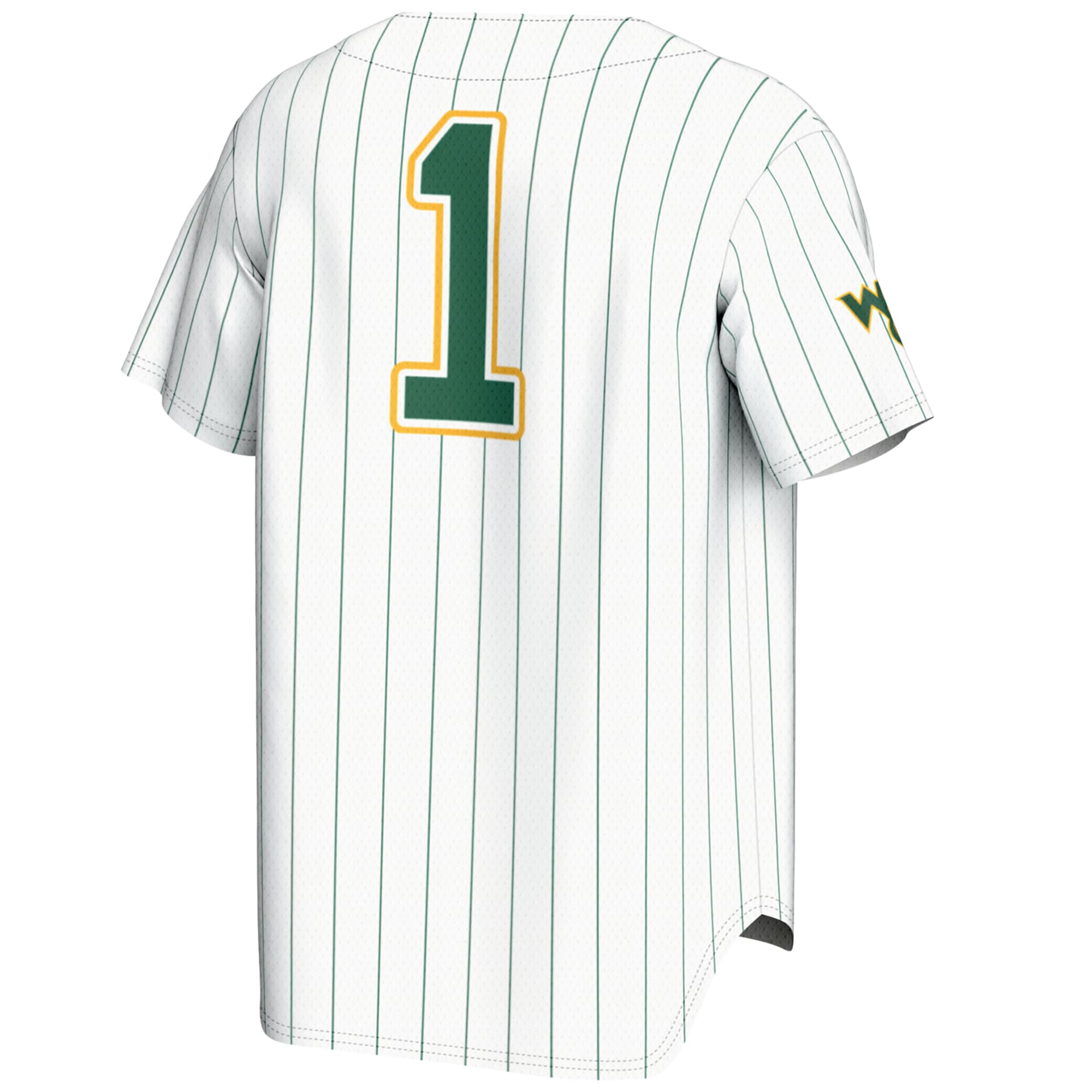 [NJP] William & Mary Tribe GameDay Greats Lightweight Baseball Fashion Jersey - White