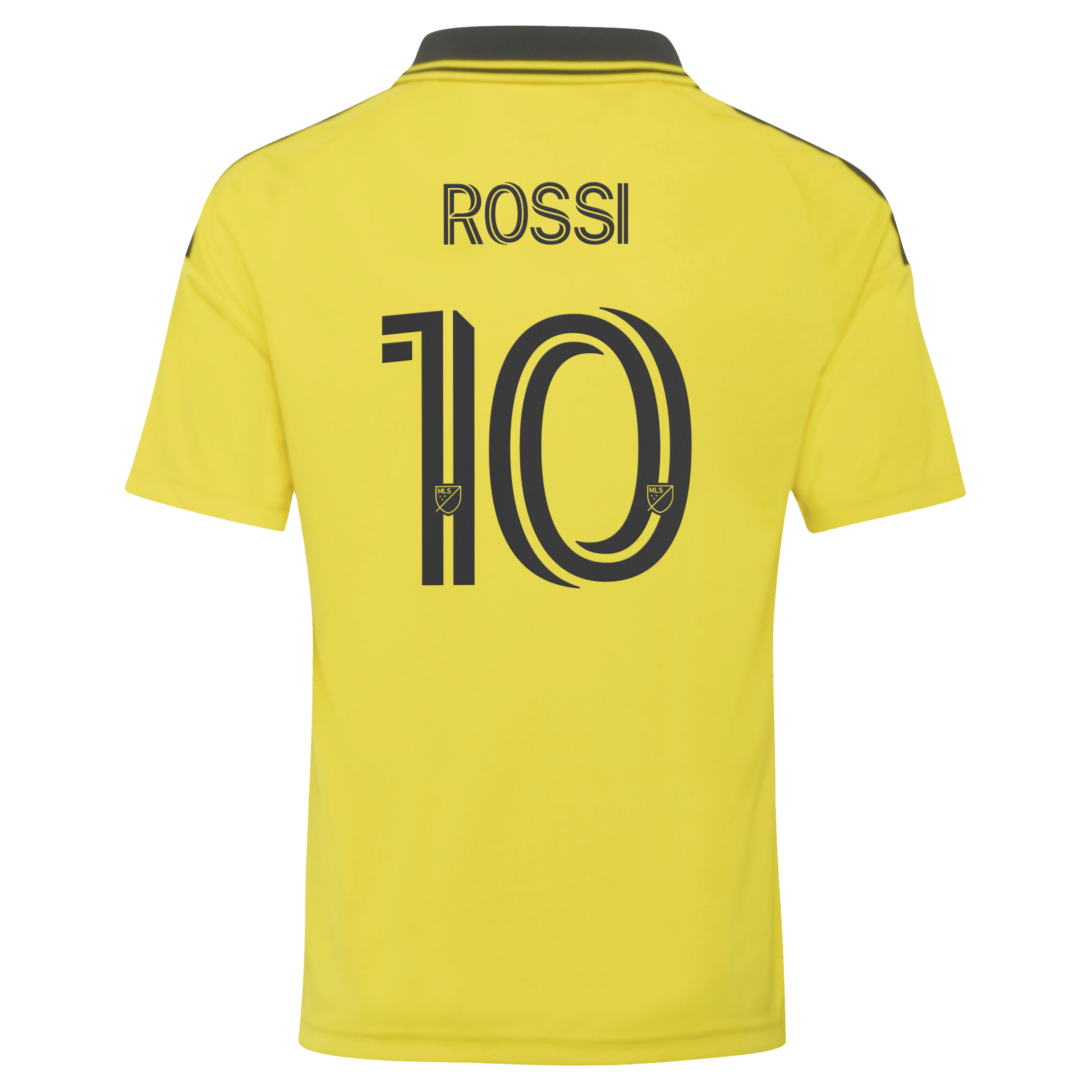 [SJH] Diego Rossi Columbus Crew Youth 2026 The Crafted for Excellence Kit Replica Jersey - Yellow