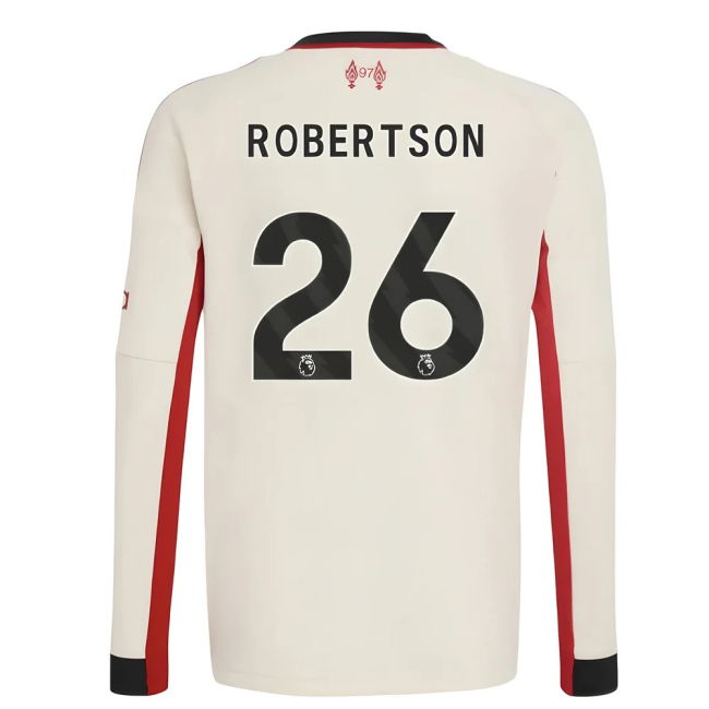 2025-20 Liverpool Away Jersey Robertson #26 L S Kids