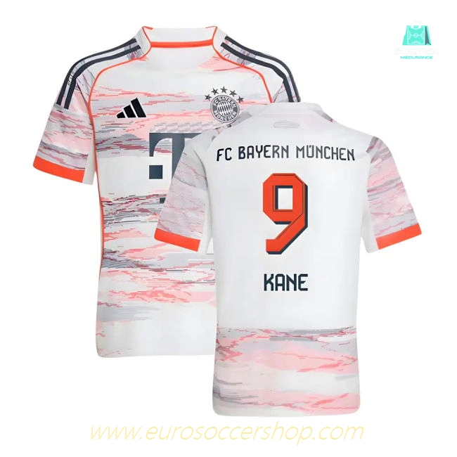 2025-2026 Bayern Munich Away Shirt (Kids) (Kane 9)