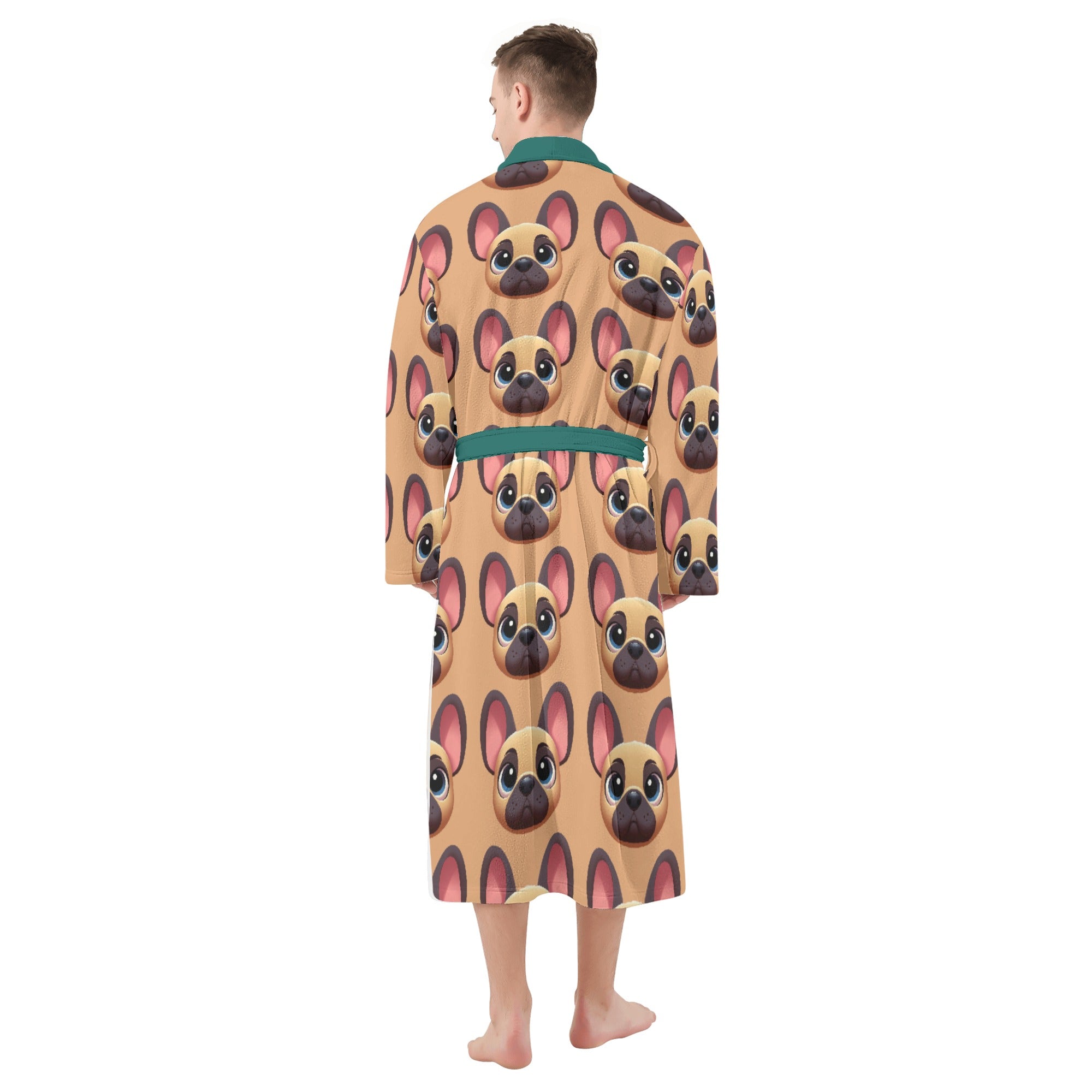 Breed-specific Ross - Breed-specific Men Bathrobe Dog Supplies