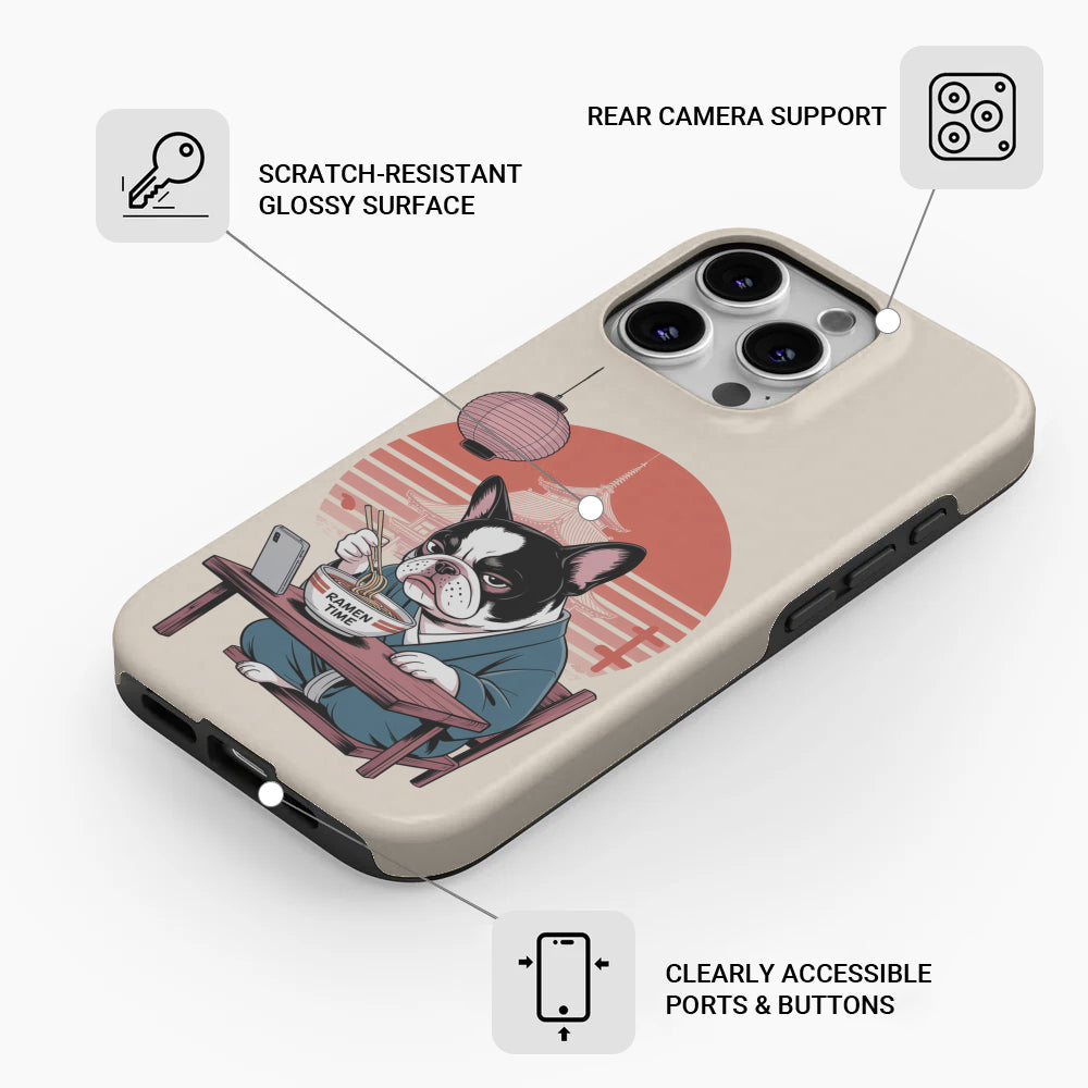 French Bulldog Lily Dual Layer Iphone Case Durable Dog Item