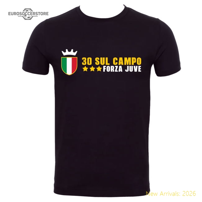 Black And Whites Del Piero 30 Sul Campo Fan T-shirt (black)