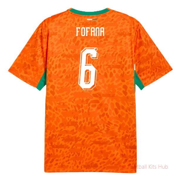 [EFS] 2026/27 Ivory Coast Home Shirt (Fofana 6)