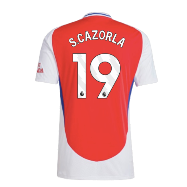 Arsenal 2024-20 Home Football Shirt Cazorla (19) L M S