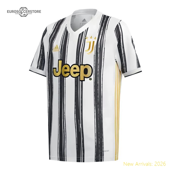 Exceptional 2020-2021 Bianconeri Adidas Home Football Shirt