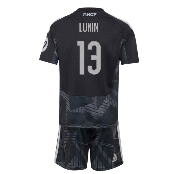 [WSG] 2026 2027 Real Madrid Kit Home Goalkeeper Youth Apparel (Lunin 13)