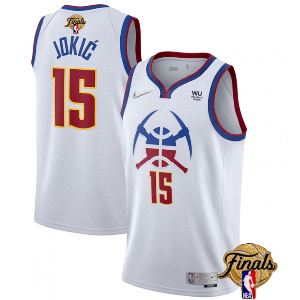 Classic Jersey Denver Nuggets Nikola Jokic15 - White - Must-Have Jersey