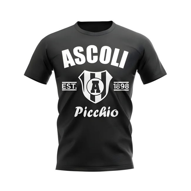 Ascoli Official 2025-2026 Established Shirt (Black) | Affordable