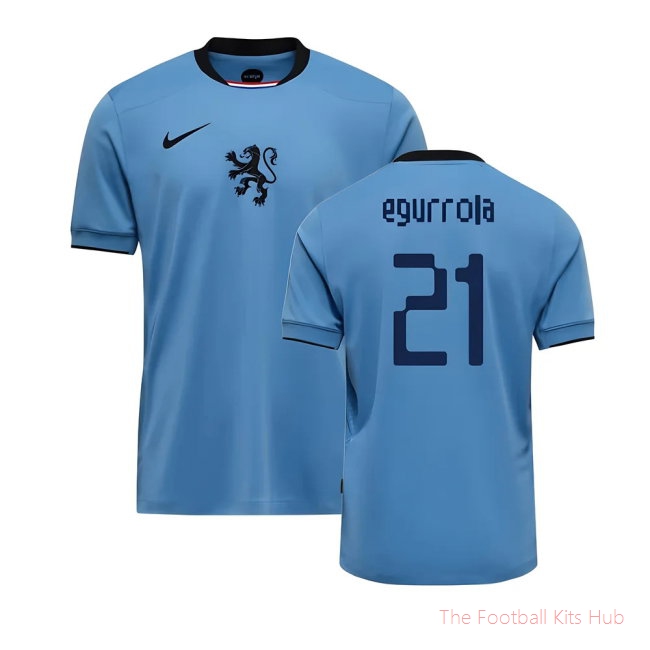 2025-2026 Netherlands Womens Team Away Shirt (Unisex) (Egurrola 21)