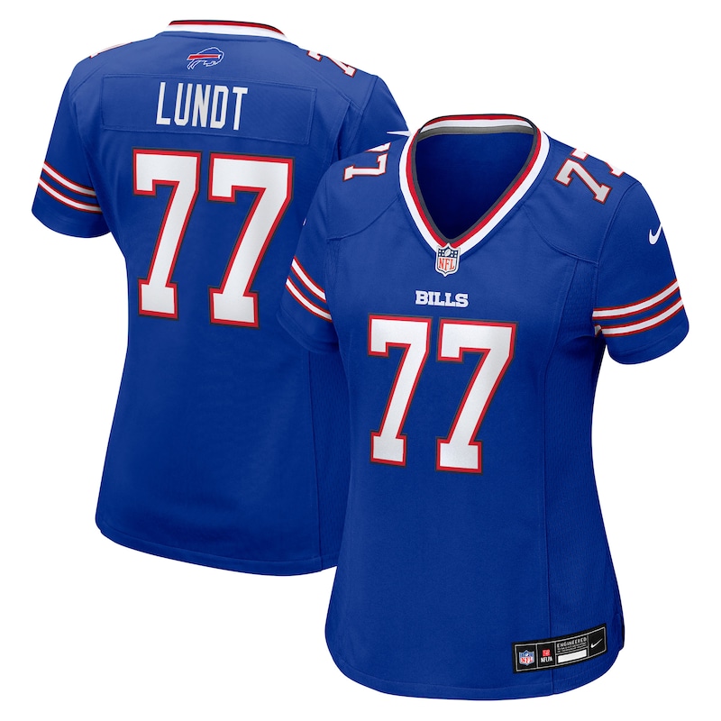 None Chase Lundt BUF Bills Timeless Official Jersey Football Apparel