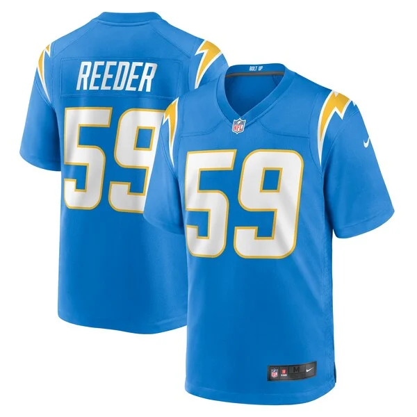 None Troy Reeder Game Jersey - Blue | NFL Player Jersey | NFL Football
