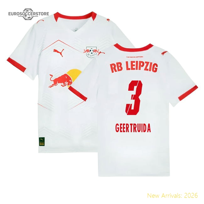 Red Bull Leipzig Home Kit 2025-2026 Stadium Edition Jersey