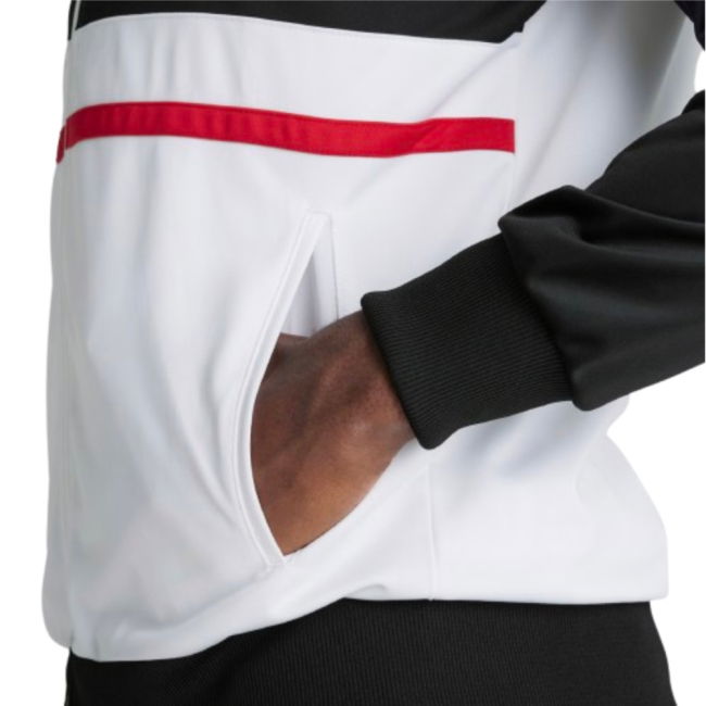 Man Utd 1999 Away Inspired Retro Track Jacket (White)