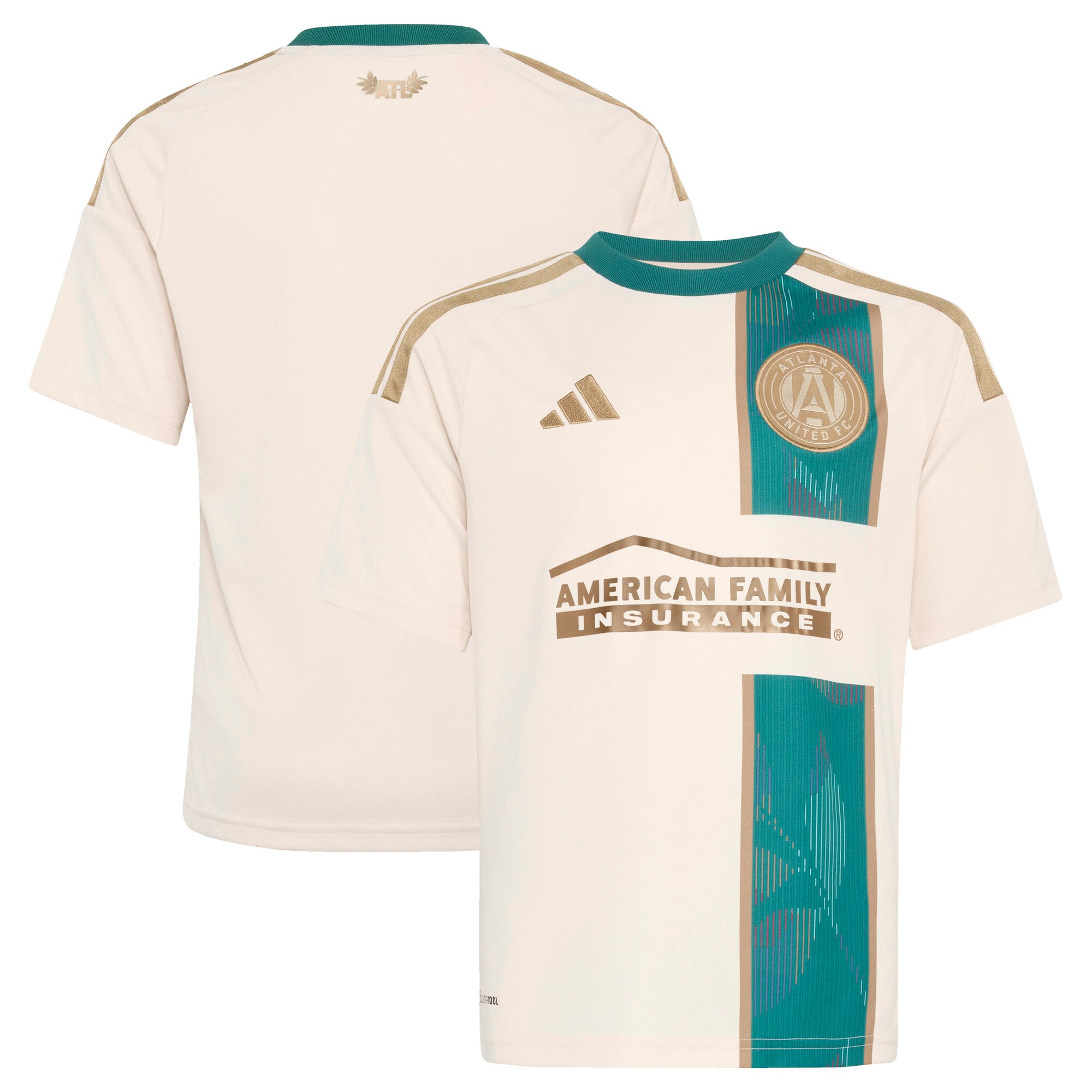 [SPK] Atlanta United FC adidas Youth 2026 Spirit of ??96 Replica Jersey - Tan