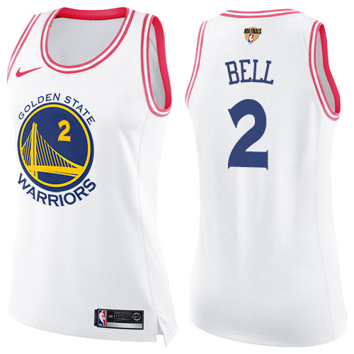 GSW #2 Jordan Bell Professional 2024 Finals NBA Jersey - Gold Swingman