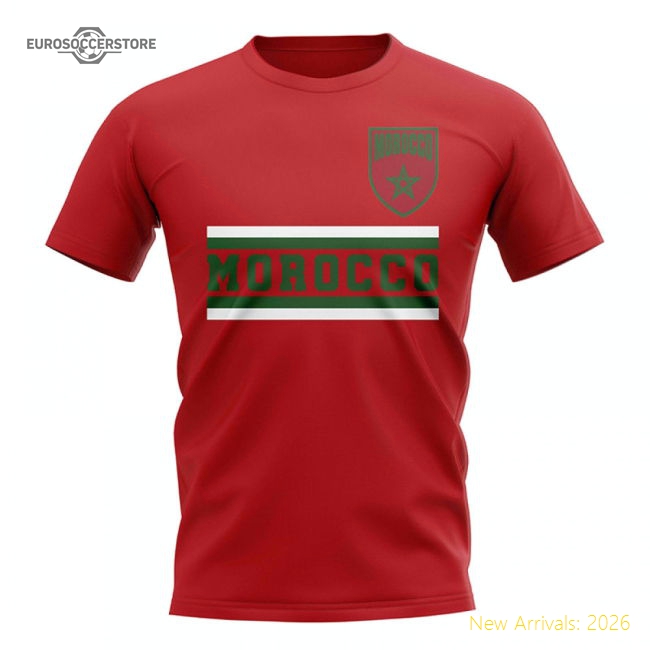 Arab Champions Core Football Country T-shirt (red) - Fan Collection