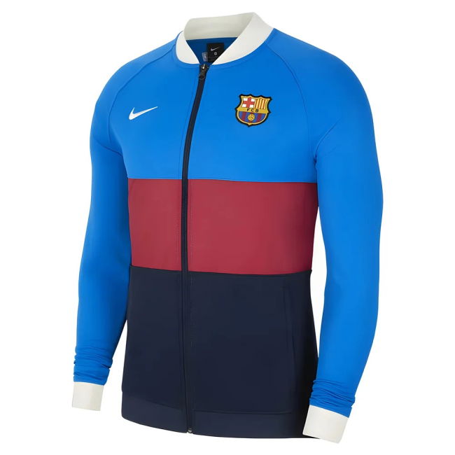 2021-2022 Barcelona Football Shirt - Kids (Blue-Red) Antibacterial