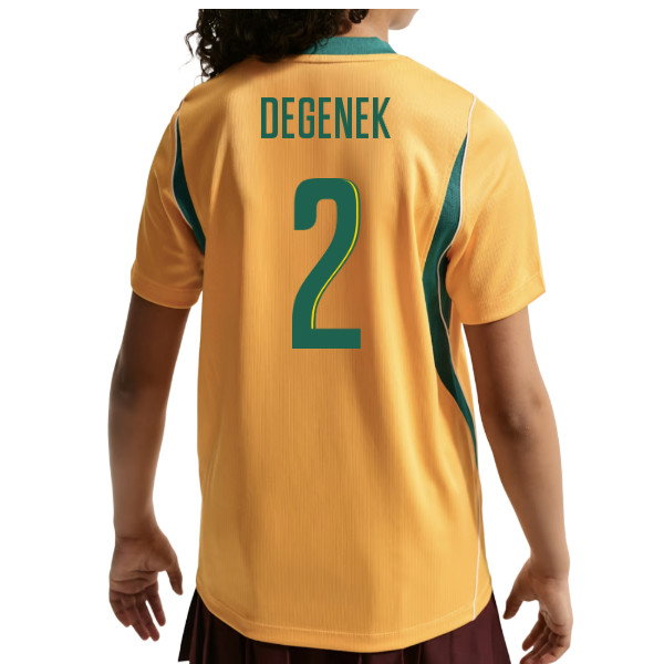 [DDJ] 2026-2027 Australia Home Shirt (Kids) (Degenek 2)