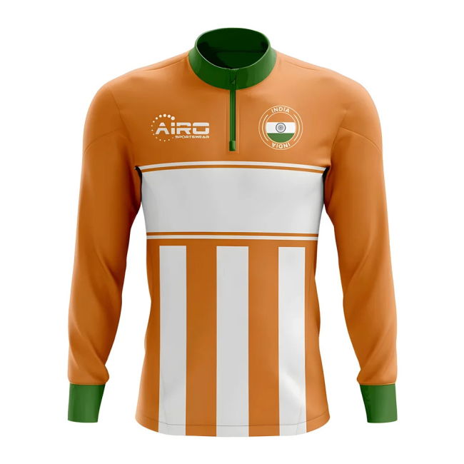 Tournament-Edition India Concept Football Half Zip Midlayer Top