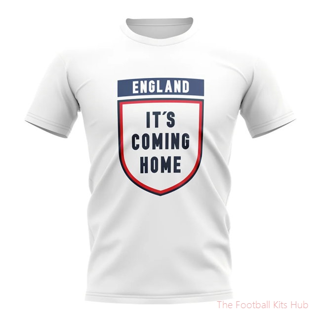England Its Coming Home T-Shirt - White