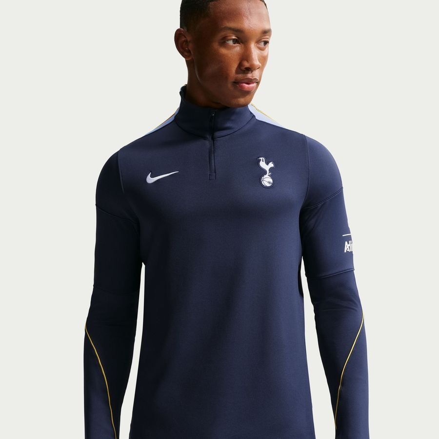 Tottenham Training Shirt Dri-FIT Strike Drill - Obsidian/Light Blue/White