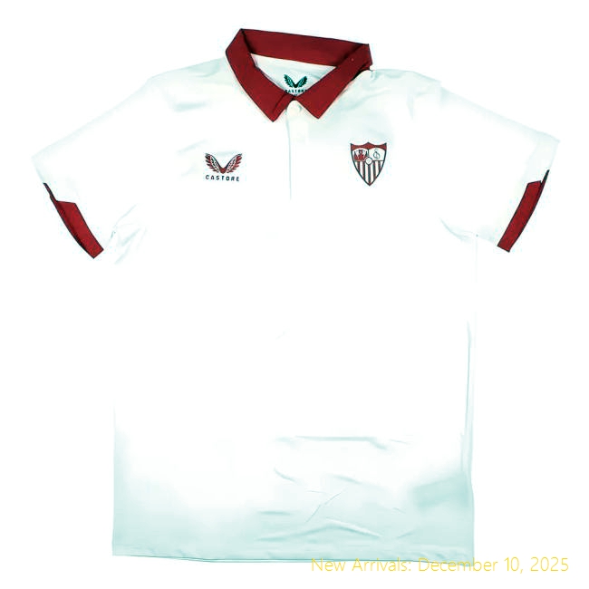 2023-2024 Sevilla Travel Polo Professional Shirt (White) -