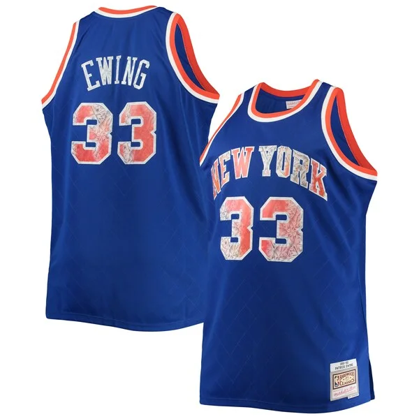 Patrick Ewing NYK Swingman Jersey - official modern - Blue sports