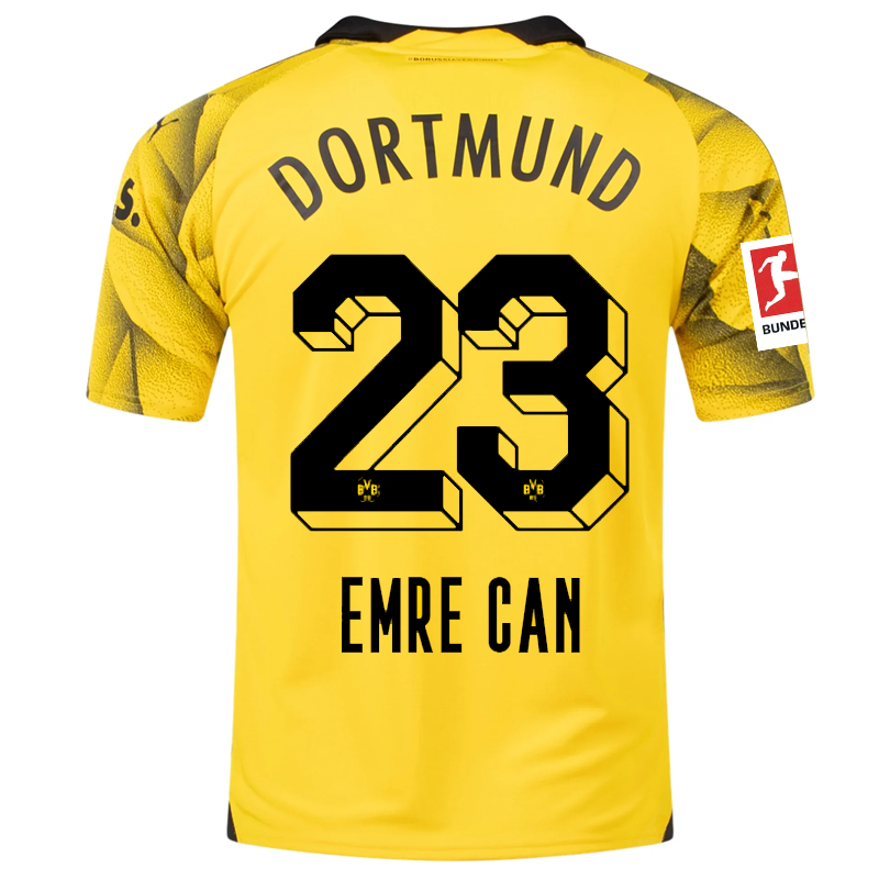 Borussia Dortmund Can 2023-2024 Bun Third Jersey – Authentic Shirt