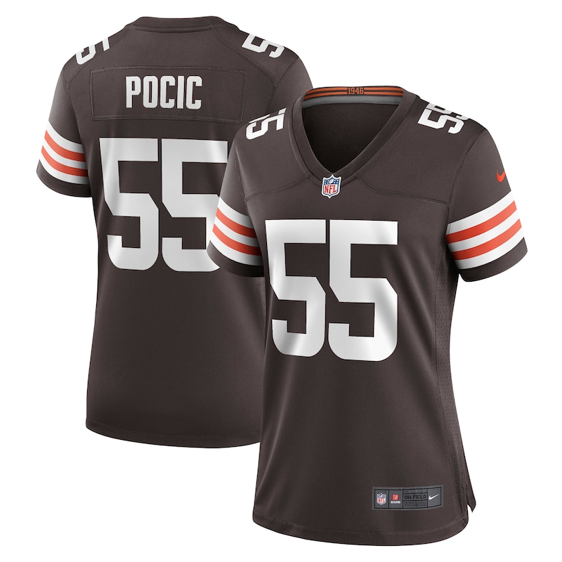 None Ethan Pocic CLE Browns Professional Team Spirit Wear for NFL Fans