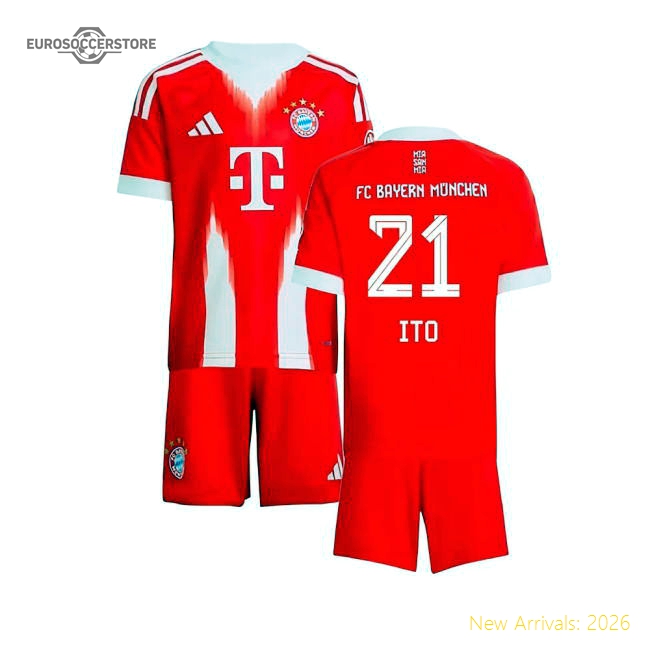 Performance 2025-2026 Bayern Munich Home Mini Kit (Ito 21)