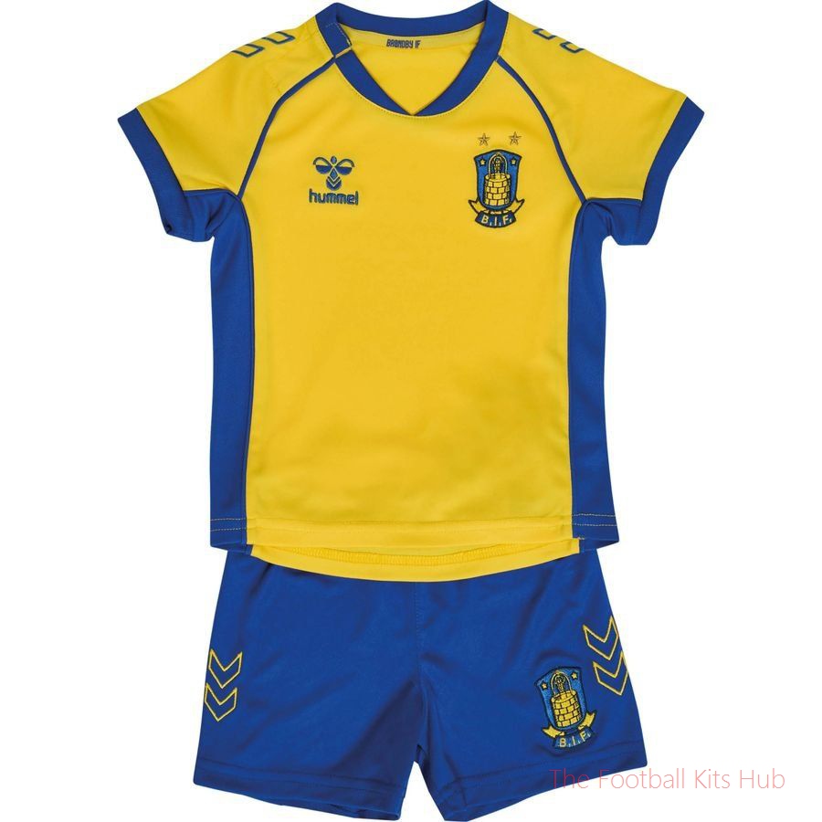 Brøndby IF Home Shirt 2025/26 Mini-Kit Kids